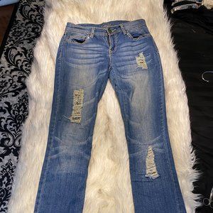 Cache Denim Pants Sz 0